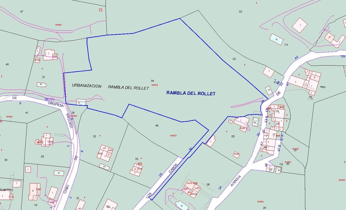 Terreno Urbano en Cañada Del Fenollar